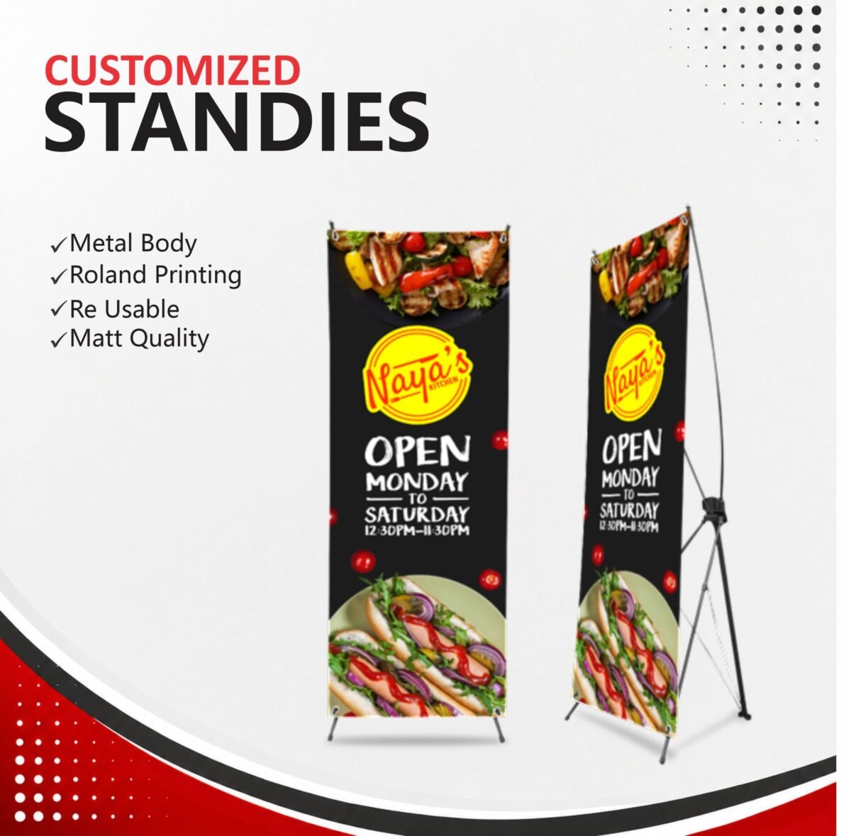 Standee with Stand